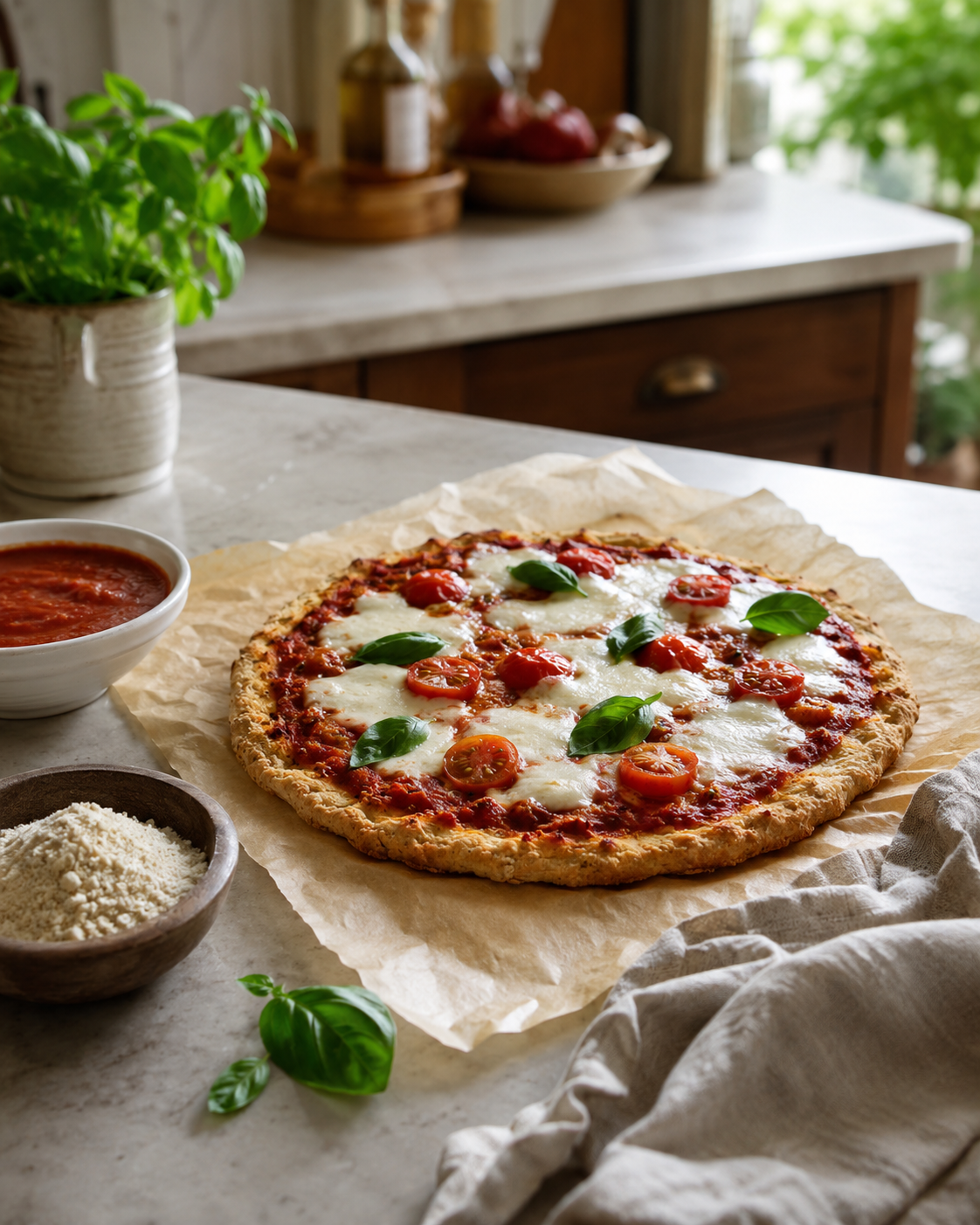 Masa Pizza VS22 Dorada sin Harina Refinada