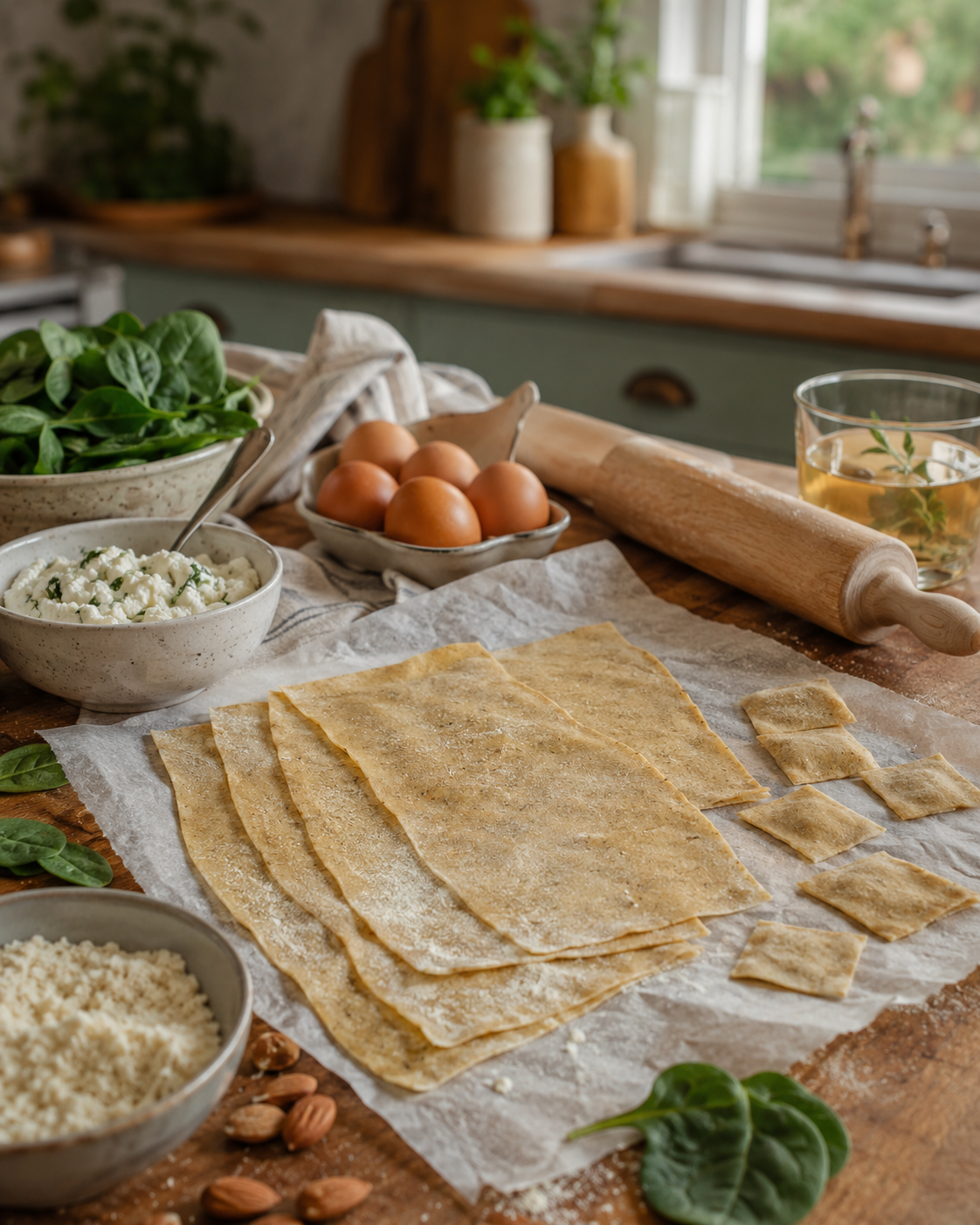 Masa Base VS22 para Pastas Rellenas sin Harina Blanca
