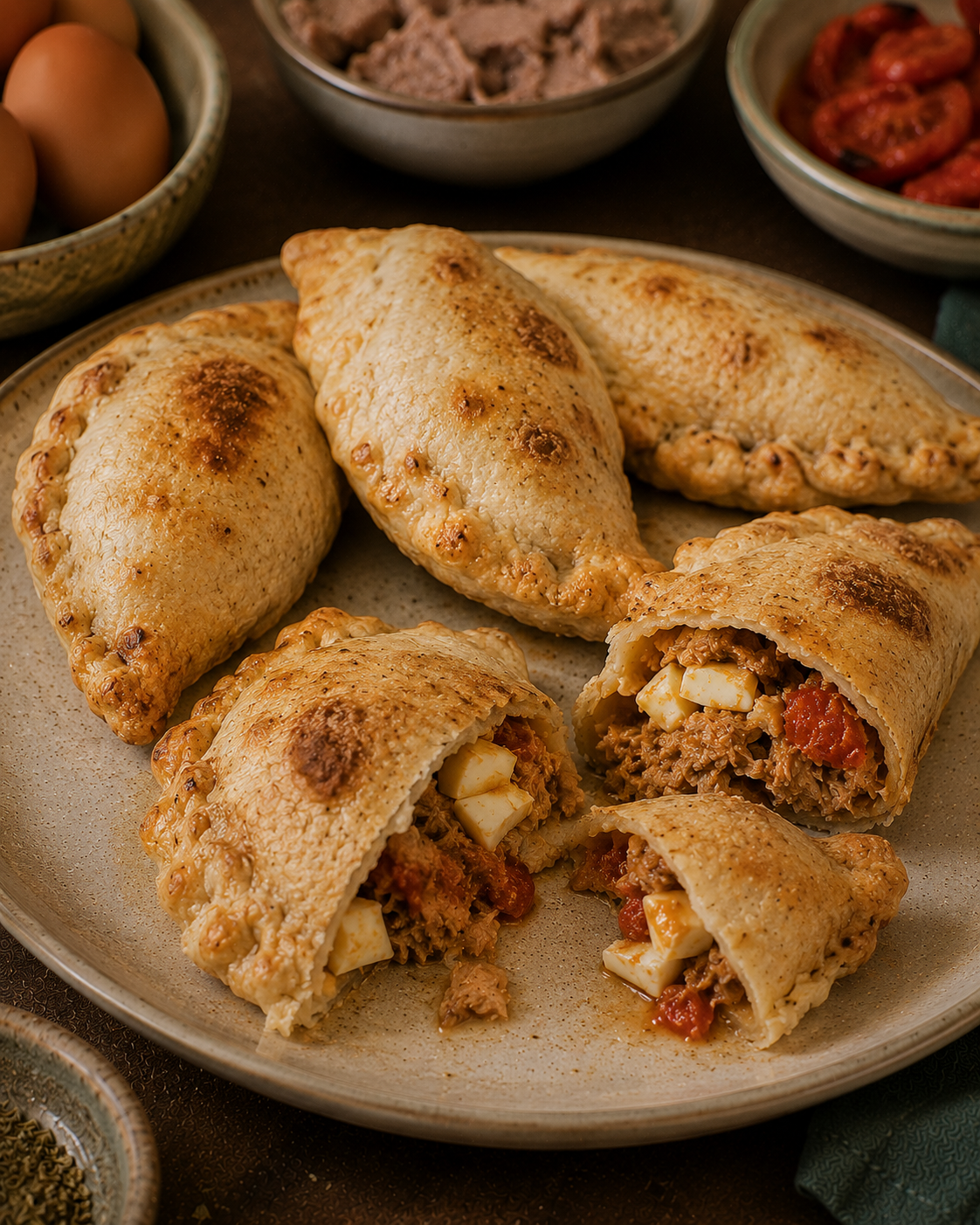 Empanadas VS22 De Atún, Huevo Y Tomate Asado