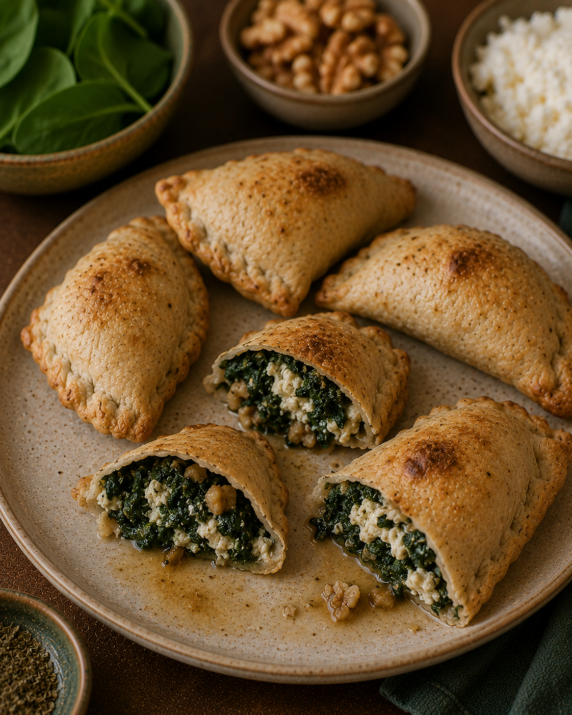 Empanadas VS22 De Espinaca, Ricota Y Nuez